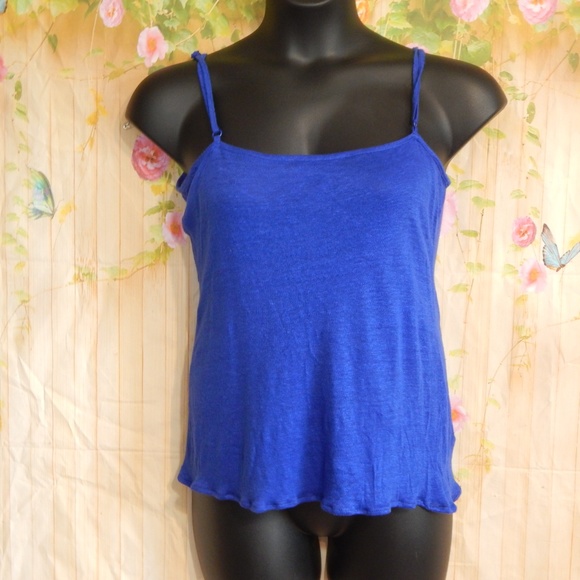 1X Blue Batwing Oversized Flattering Top - Picture 3 of 8